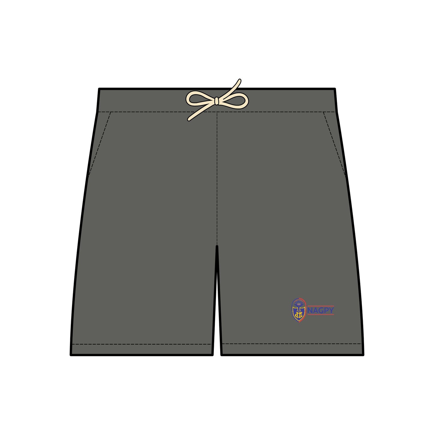 NAGPY Unisex Lightweight Fleece Sweat Shorts (Printify)