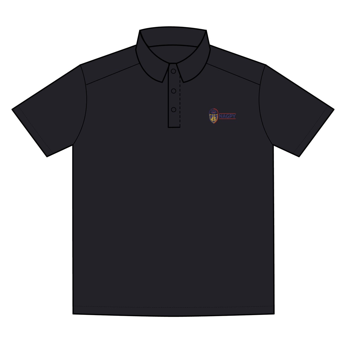 NAGPY Men's Select Lightweight Snag-Proof Polo (Printify)