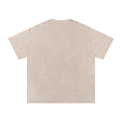 NAGPY Snow Washed Oversized Cotton T-Shirt
