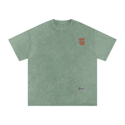 NAGPY Snow Washed Oversized Cotton T-Shirt V2 (TapStitch)