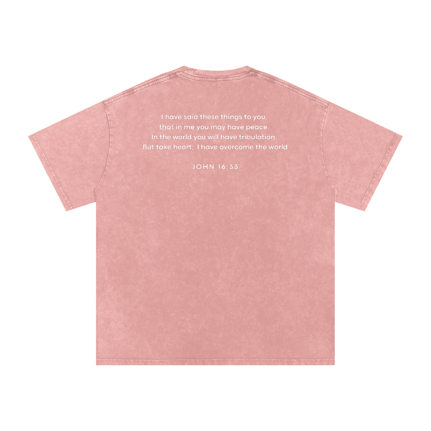 NAGPY Snow Washed Oversized Cotton T-Shirt