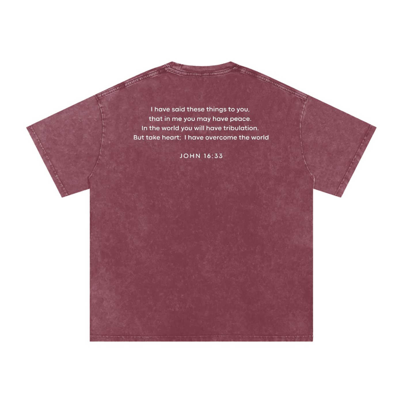 NAGPY Snow Washed Oversized Cotton T-Shirt