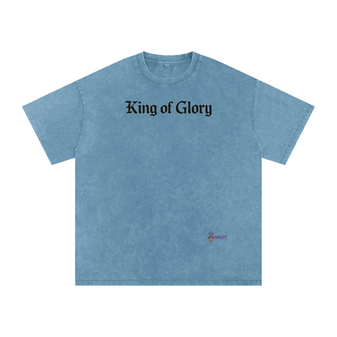 NAGPY Snow Washed Oversized Cotton T-Shirt (TapStitch)