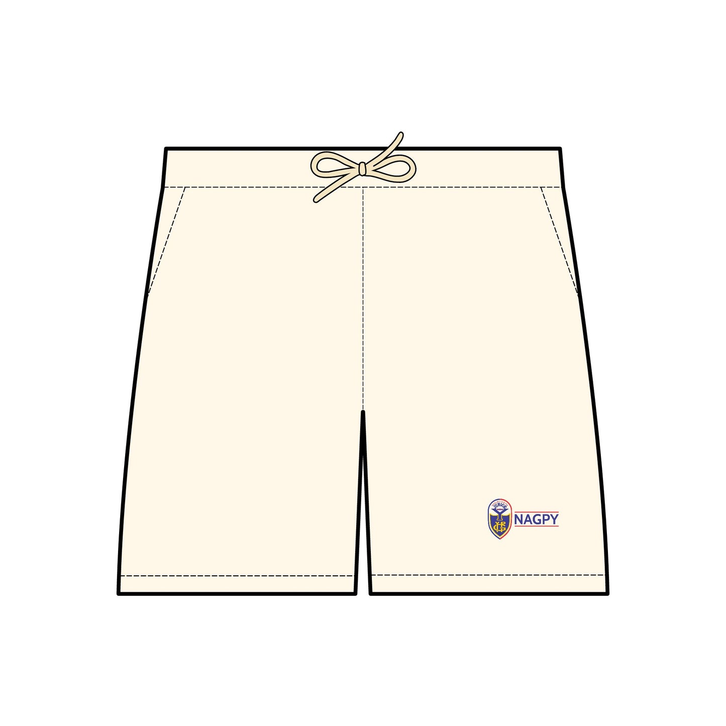 NAGPY Unisex Lightweight Fleece Sweat Shorts (Printify)