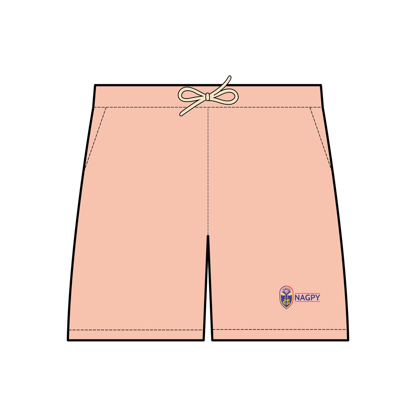 NAGPY Unisex Lightweight Fleece Sweat Shorts (Printify)