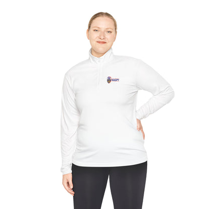 NAGPY Unisex Quarter-Zip Pullover (Printify)