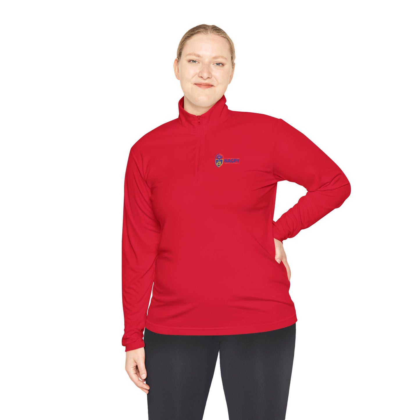 NAGPY Unisex Quarter-Zip Pullover (Printify)