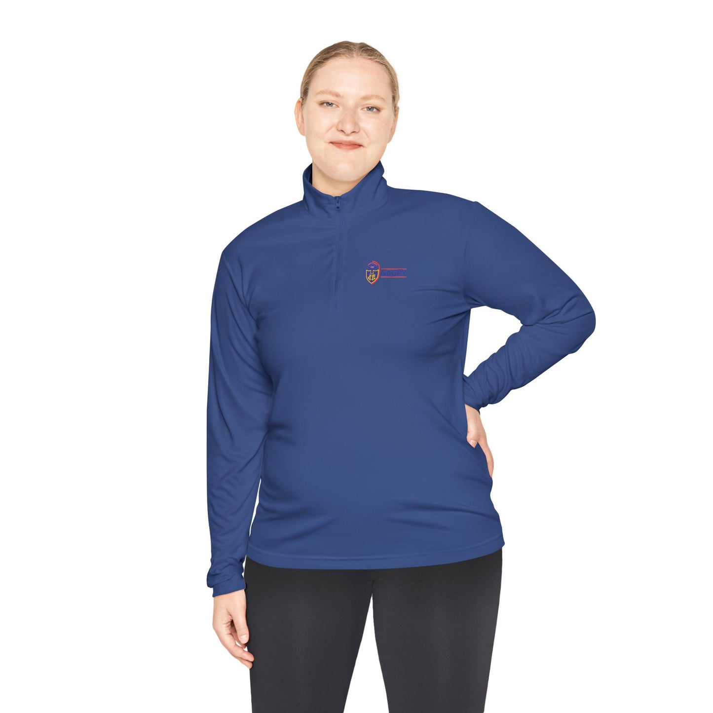 NAGPY Unisex Quarter-Zip Pullover (Printify)