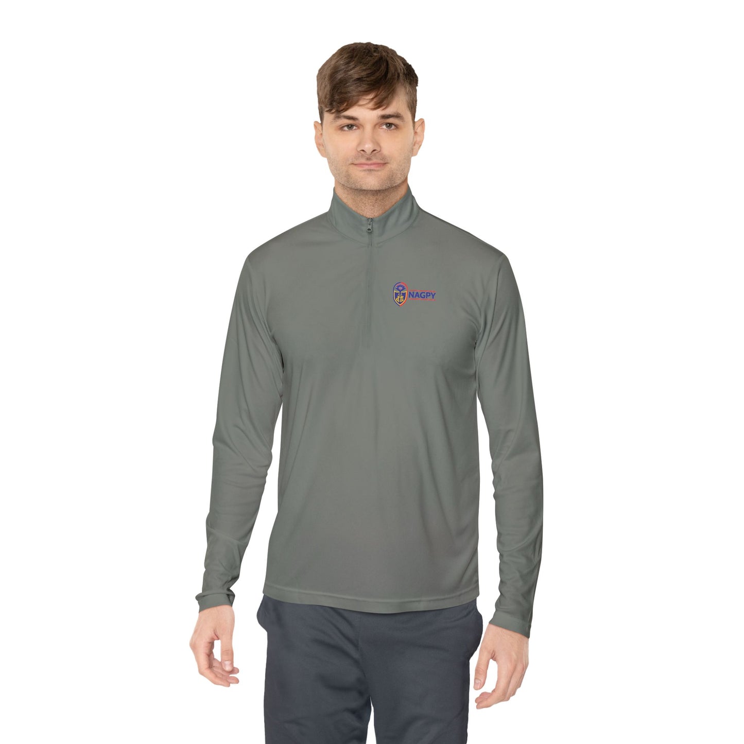 NAGPY Unisex Quarter-Zip Pullover (Printify)