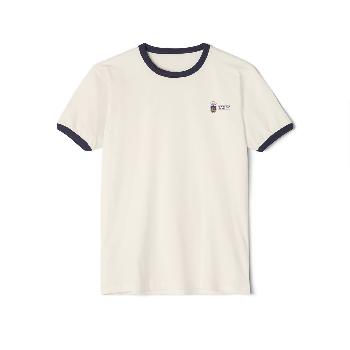 NAGPY Unisex Cotton Ringer T-Shirt (Printify)