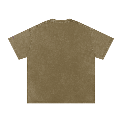 NAGPY Snow Washed Oversized Cotton T-Shirt