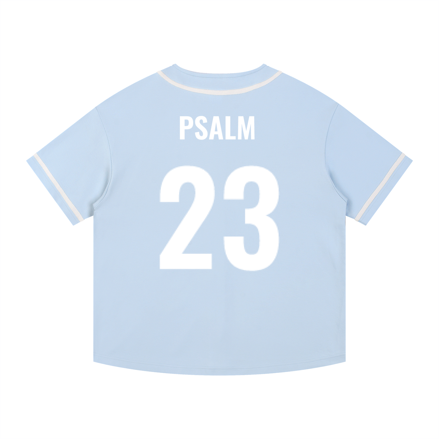 Contrast Piped Button-Up Jersey