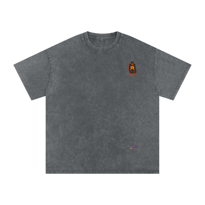 NAGPY Snow Washed Oversized Cotton T-Shirt (TapStitch)