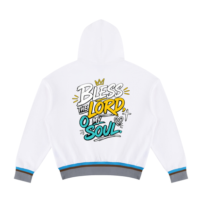 Unisex Oversized Color Block Boxy Hoodie
