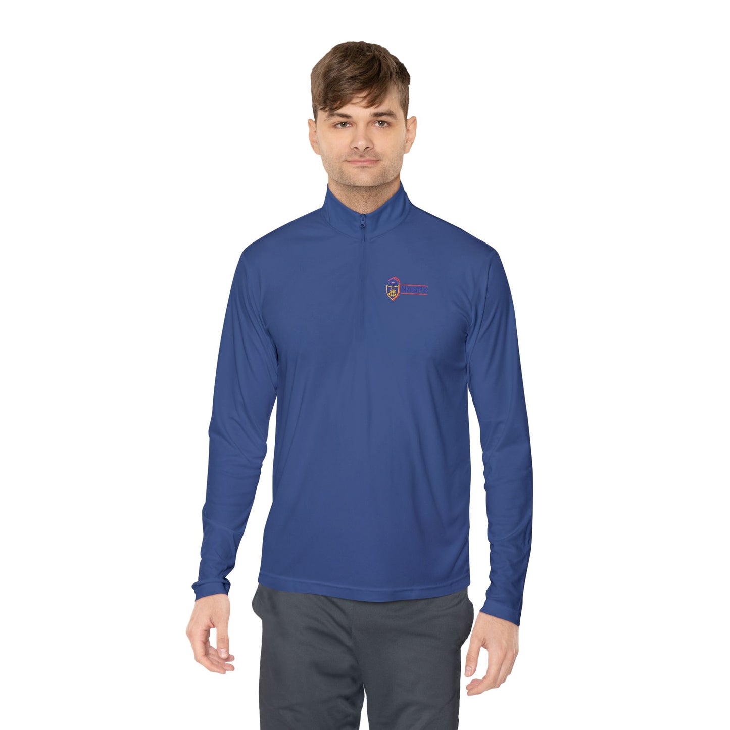 NAGPY Unisex Quarter-Zip Pullover (Printify)