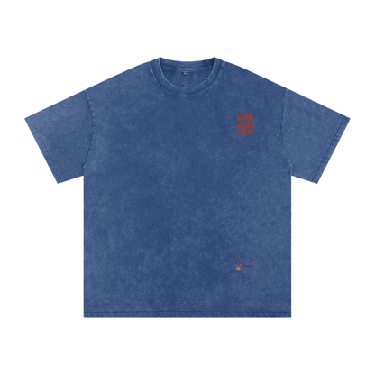 NAGPY Snow Washed Oversized Cotton T-Shirt V2 (TapStitch)