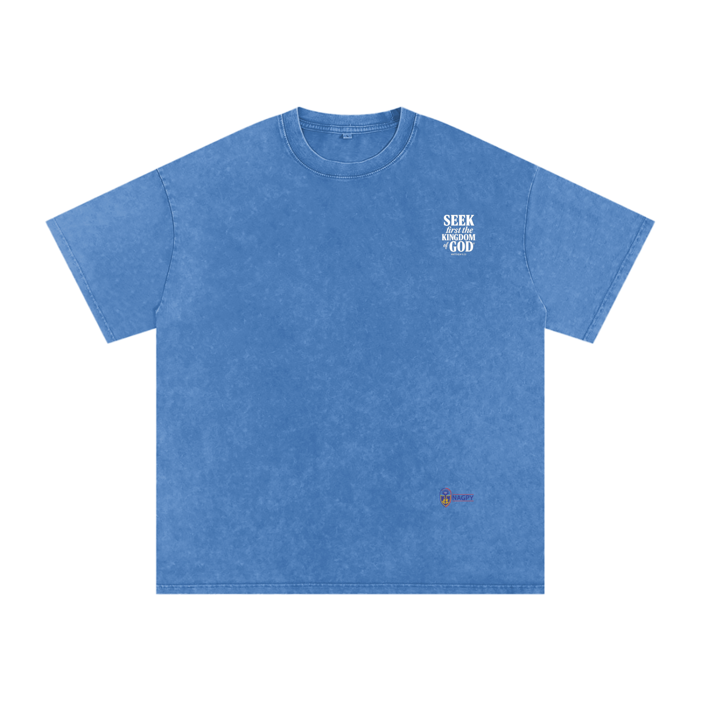 NAGPY Snow Washed Oversized Cotton T-Shirt V1 (TapStitch)