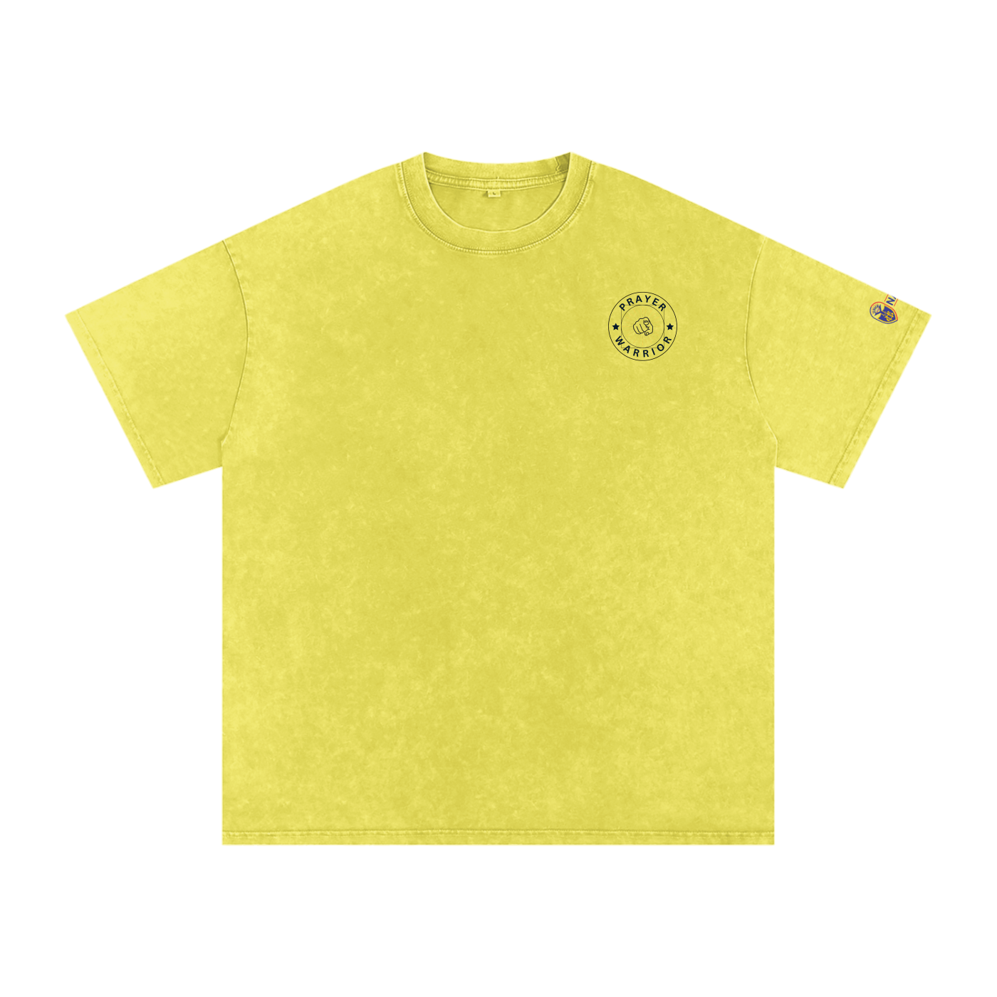 NAGPY Snow Washed Oversized Cotton T-Shirt