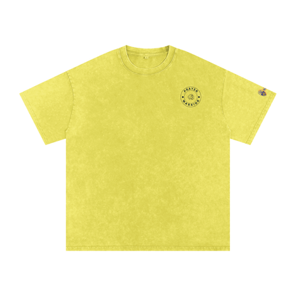 NAGPY Snow Washed Oversized Cotton T-Shirt