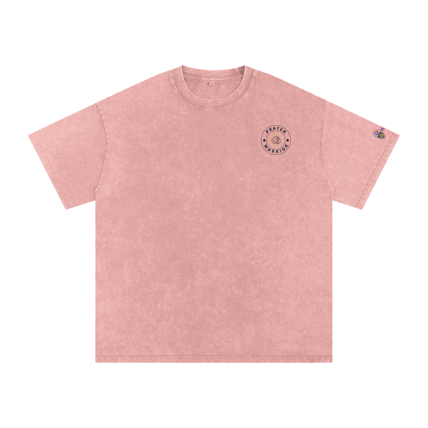 NAGPY Snow Washed Oversized Cotton T-Shirt