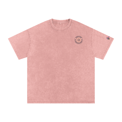 NAGPY Snow Washed Oversized Cotton T-Shirt