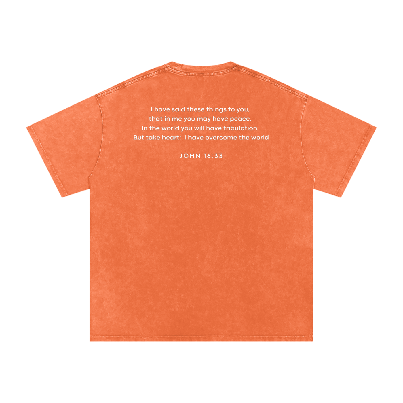 NAGPY Snow Washed Oversized Cotton T-Shirt