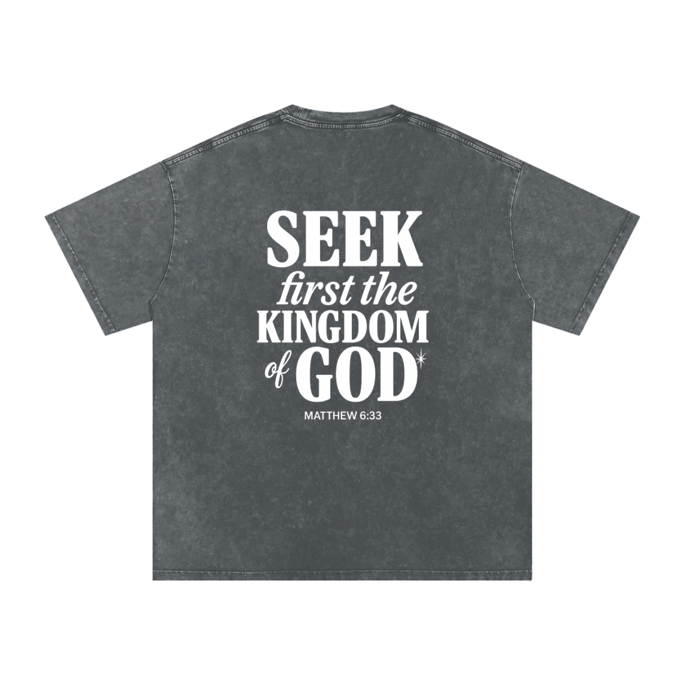 NAGPY Snow Washed Oversized Cotton T-Shirt V1 (TapStitch)