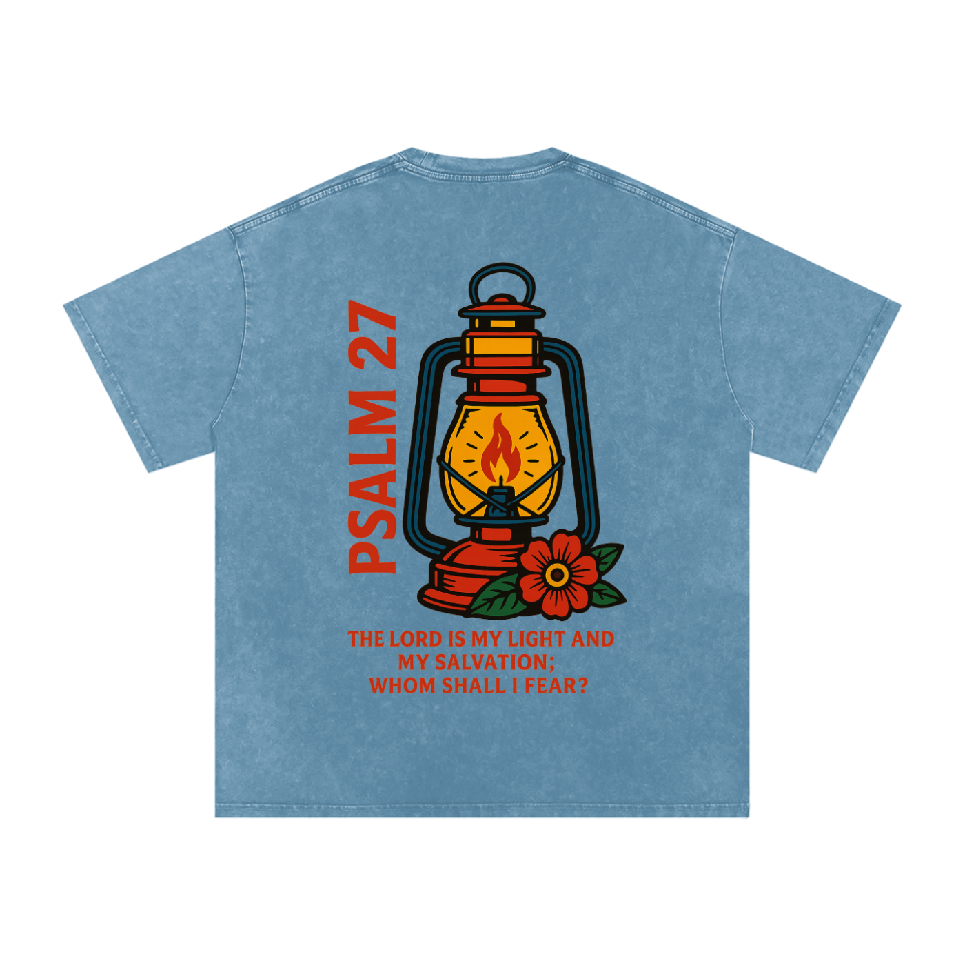 NAGPY Snow Washed Oversized Cotton T-Shirt (TapStitch)