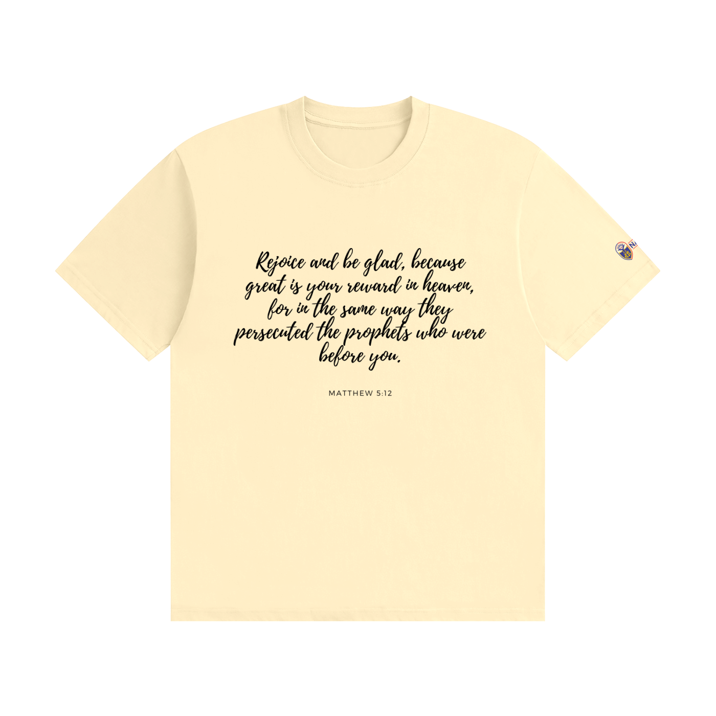 NAGPY Unisex Seamless Cotton T-Shirt