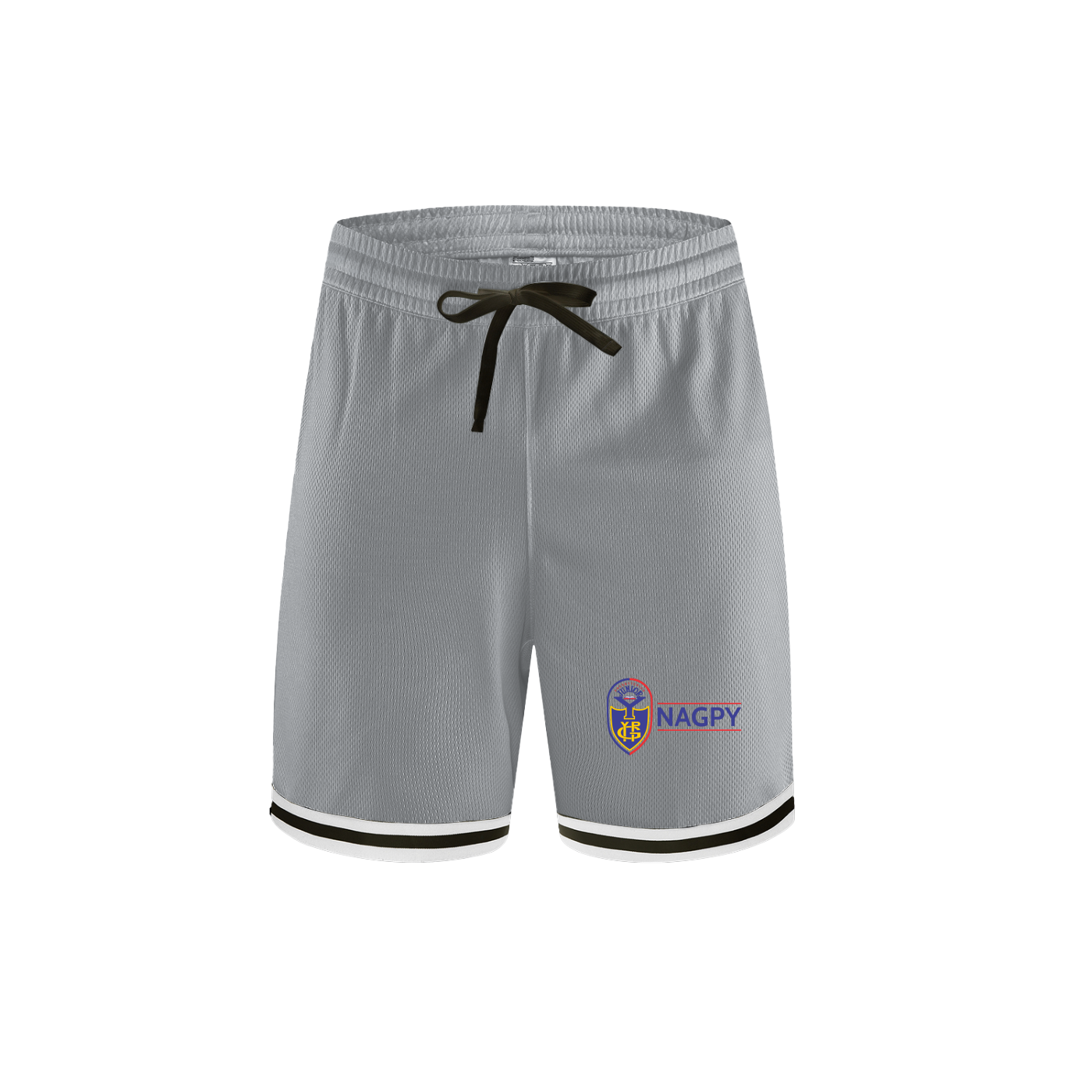 NAGPY Classic Stripe Trim Basketball Shorts (TapStitch)