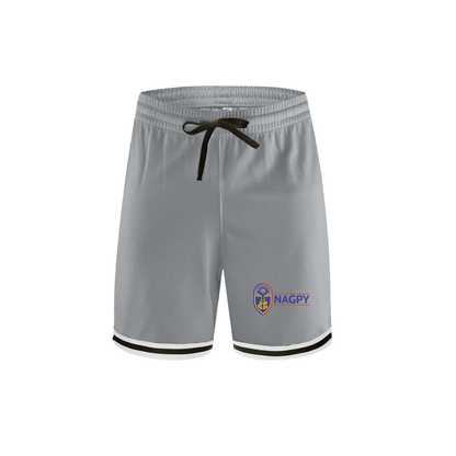 NAGPY Classic Stripe Trim Basketball Shorts (TapStitch)