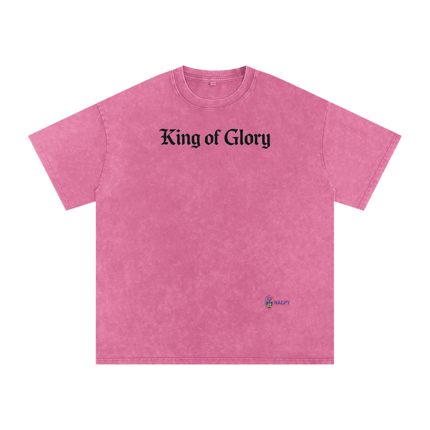NAGPY Snow Washed Oversized Cotton T-Shirt (TapStitch)