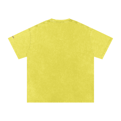 NAGPY Snow Washed Oversized Cotton T-Shirt