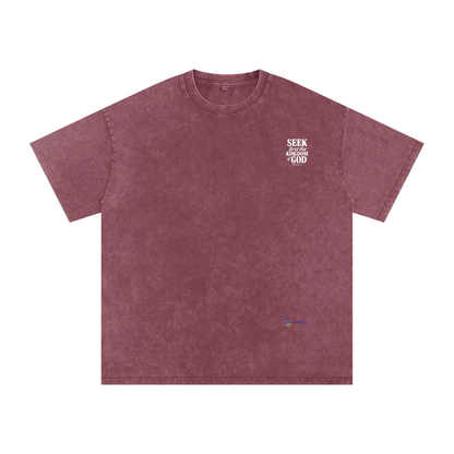 NAGPY Snow Washed Oversized Cotton T-Shirt V1 (TapStitch)