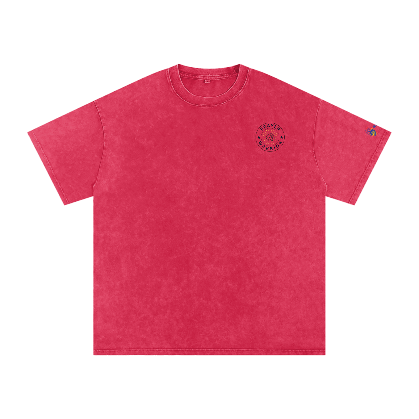 NAGPY Snow Washed Oversized Cotton T-Shirt