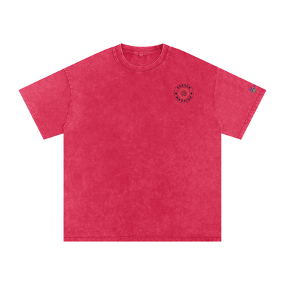 NAGPY Snow Washed Oversized Cotton T-Shirt