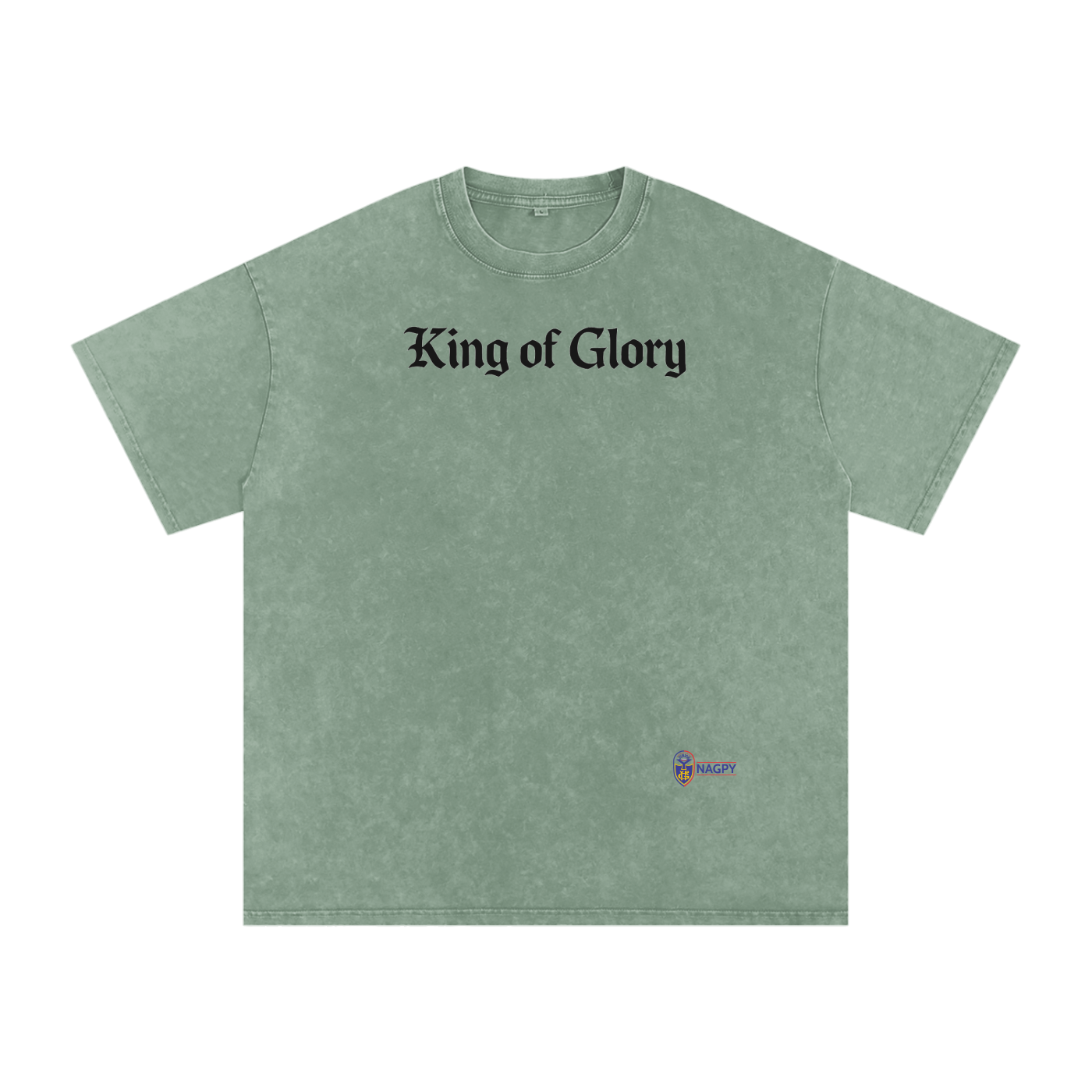 NAGPY Snow Washed Oversized Cotton T-Shirt (TapStitch)