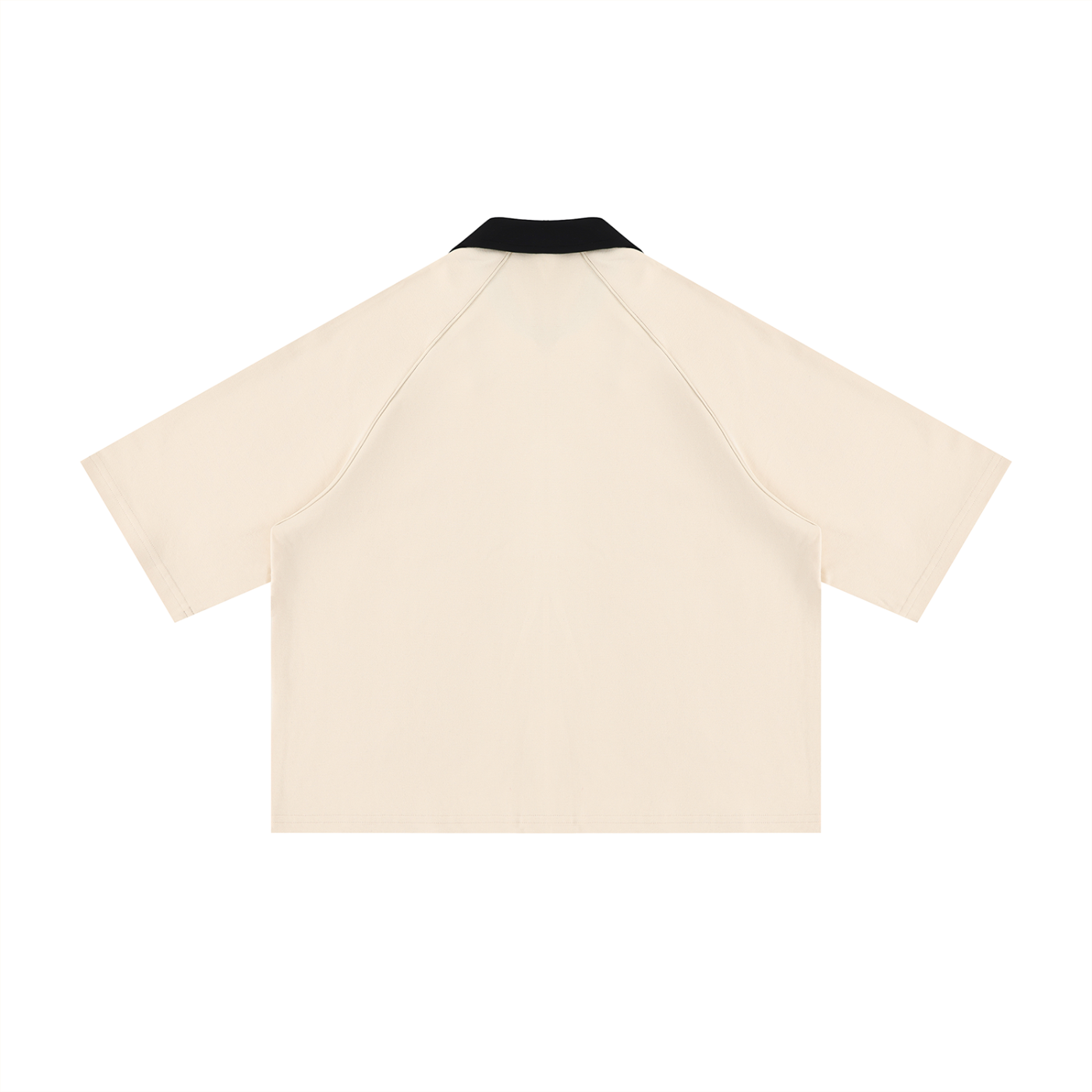 NAGPY Unisex Color Block Boxy Short Sleeve Shirt