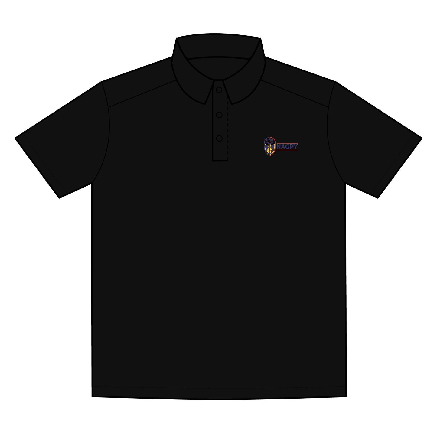 NAGPY Men's Select Lightweight Snag-Proof Polo (Printify)