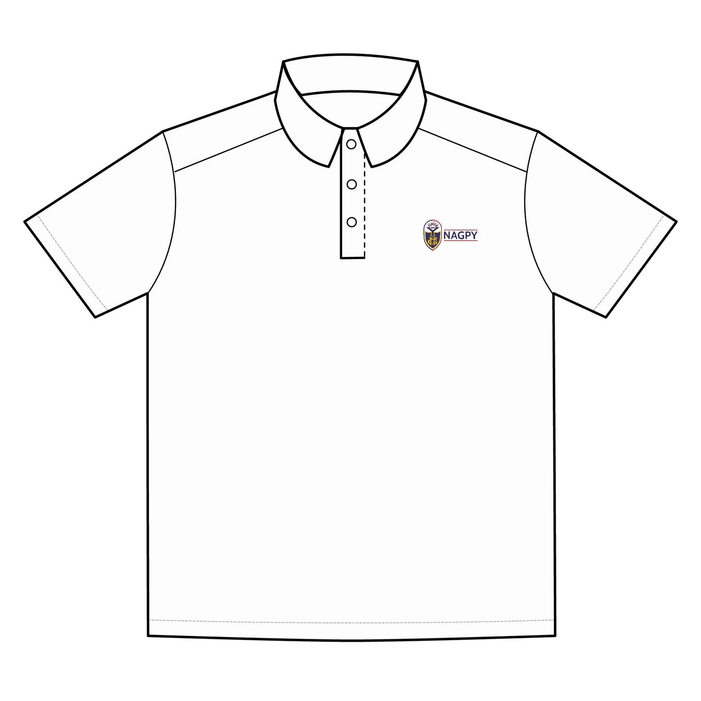 NAGPY Men's Select Lightweight Snag-Proof Polo (Printify)