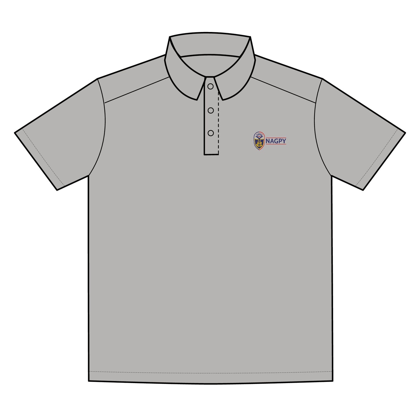 NAGPY Men's Select Lightweight Snag-Proof Polo (Printify)