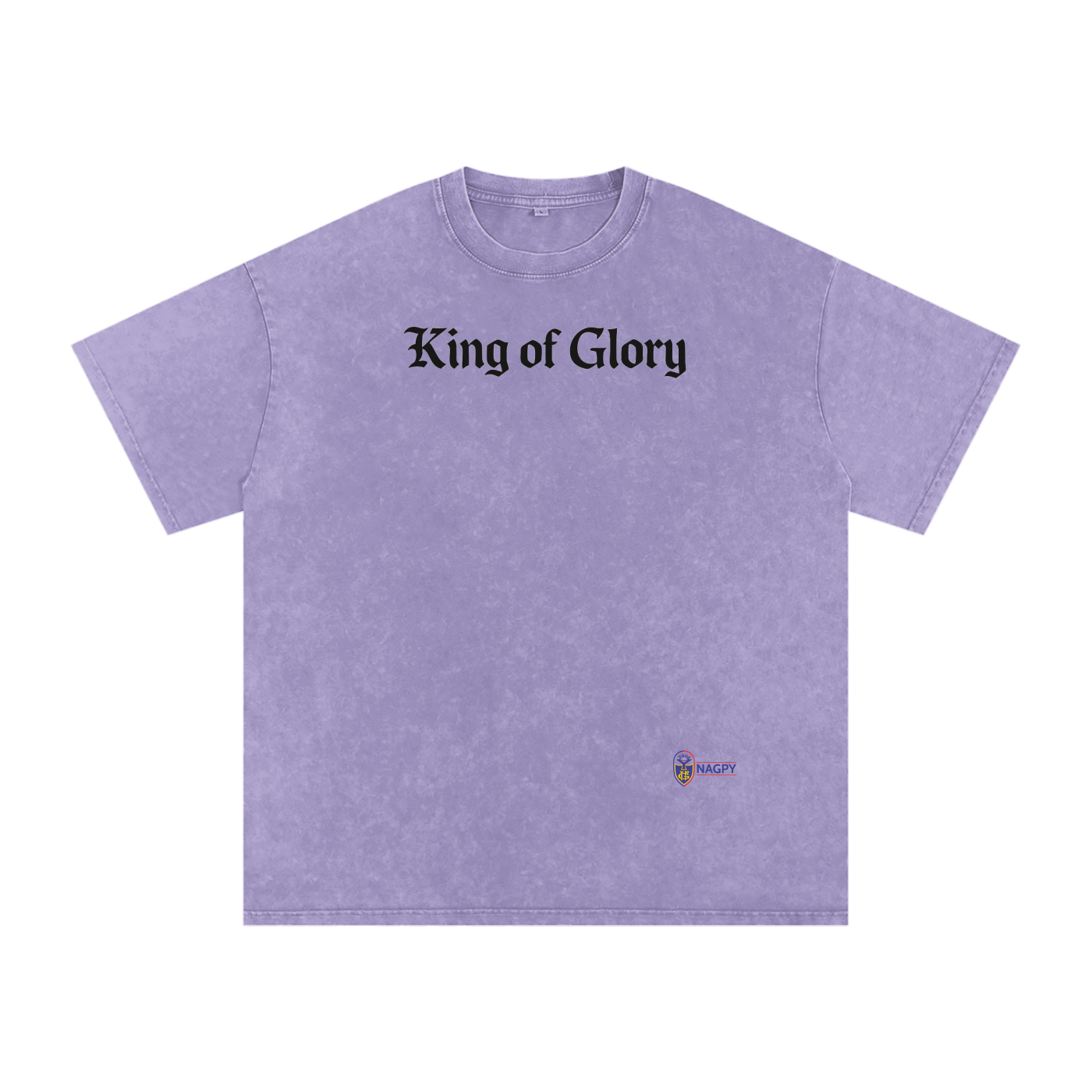 NAGPY Snow Washed Oversized Cotton T-Shirt (TapStitch)