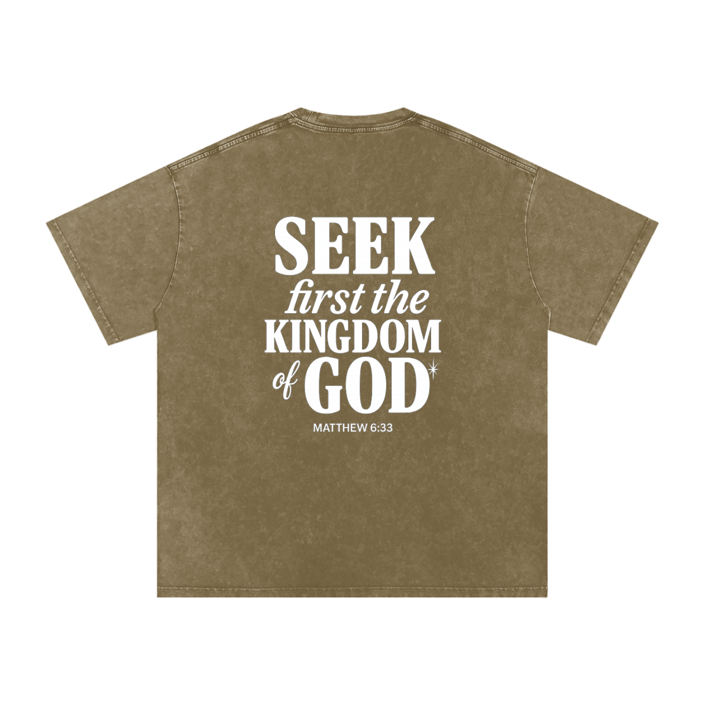 NAGPY Snow Washed Oversized Cotton T-Shirt V1 (TapStitch)