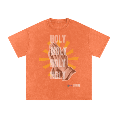 NAGPY Snow Washed Oversized Cotton T-Shirt