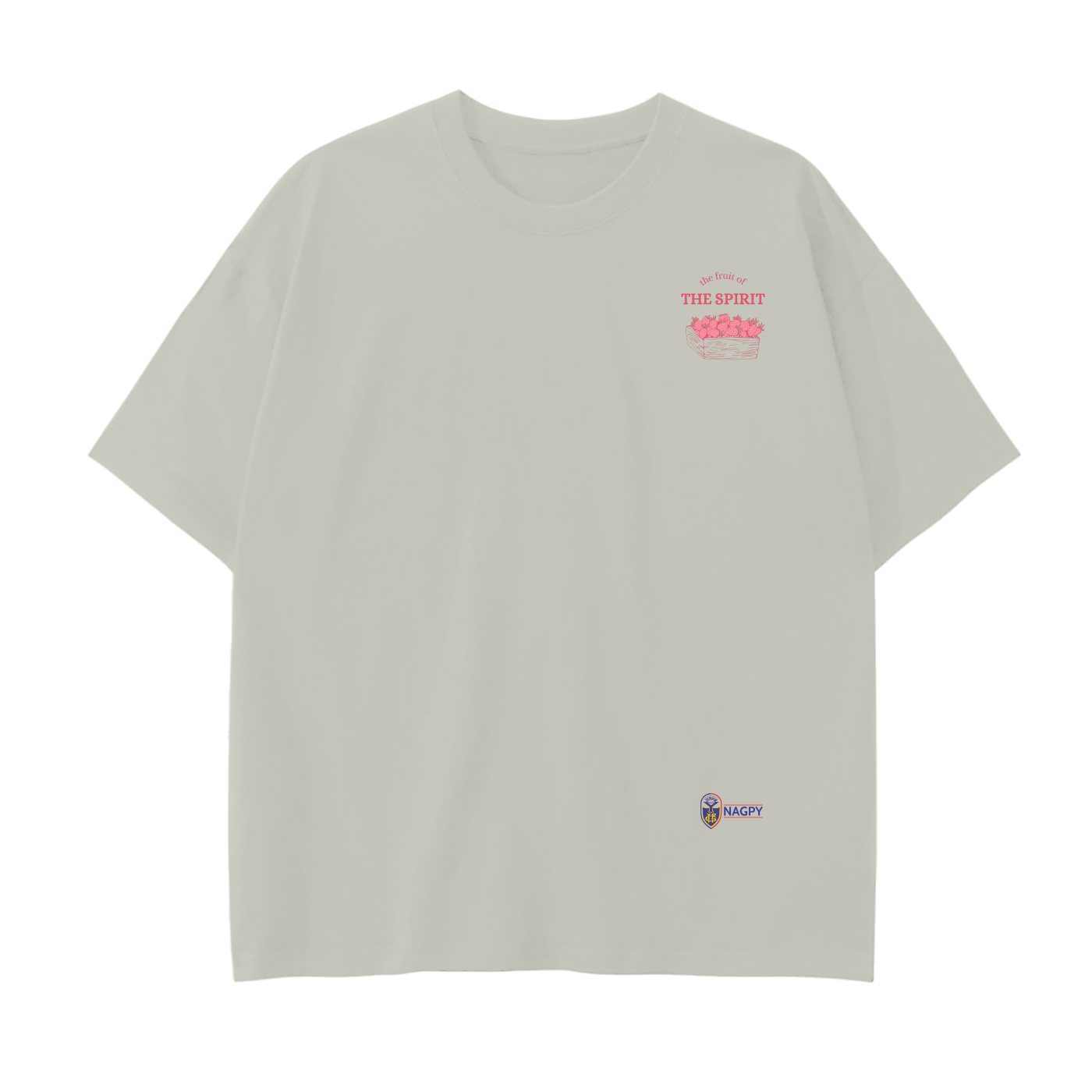 NAGPY Drop Shoulder Cotton T-Shirt (TapStitch)