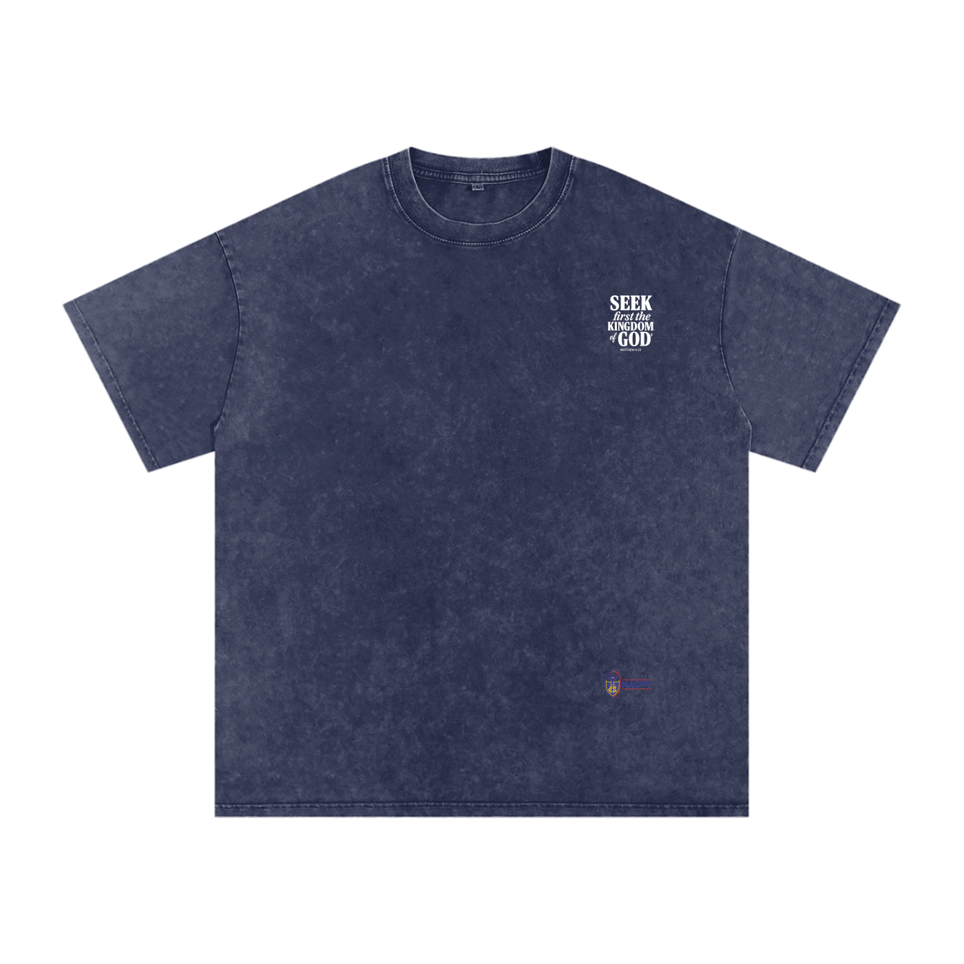 NAGPY Snow Washed Oversized Cotton T-Shirt V1 (TapStitch)