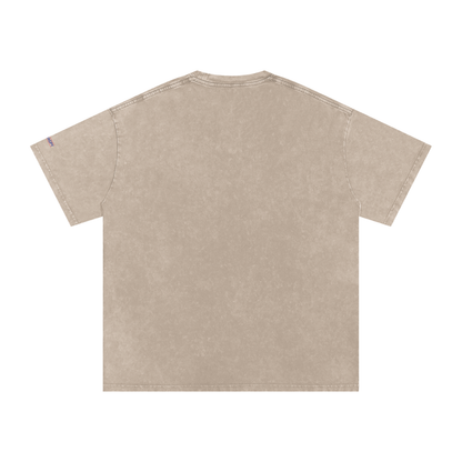 NAGPY Snow Washed Oversized Cotton T-Shirt