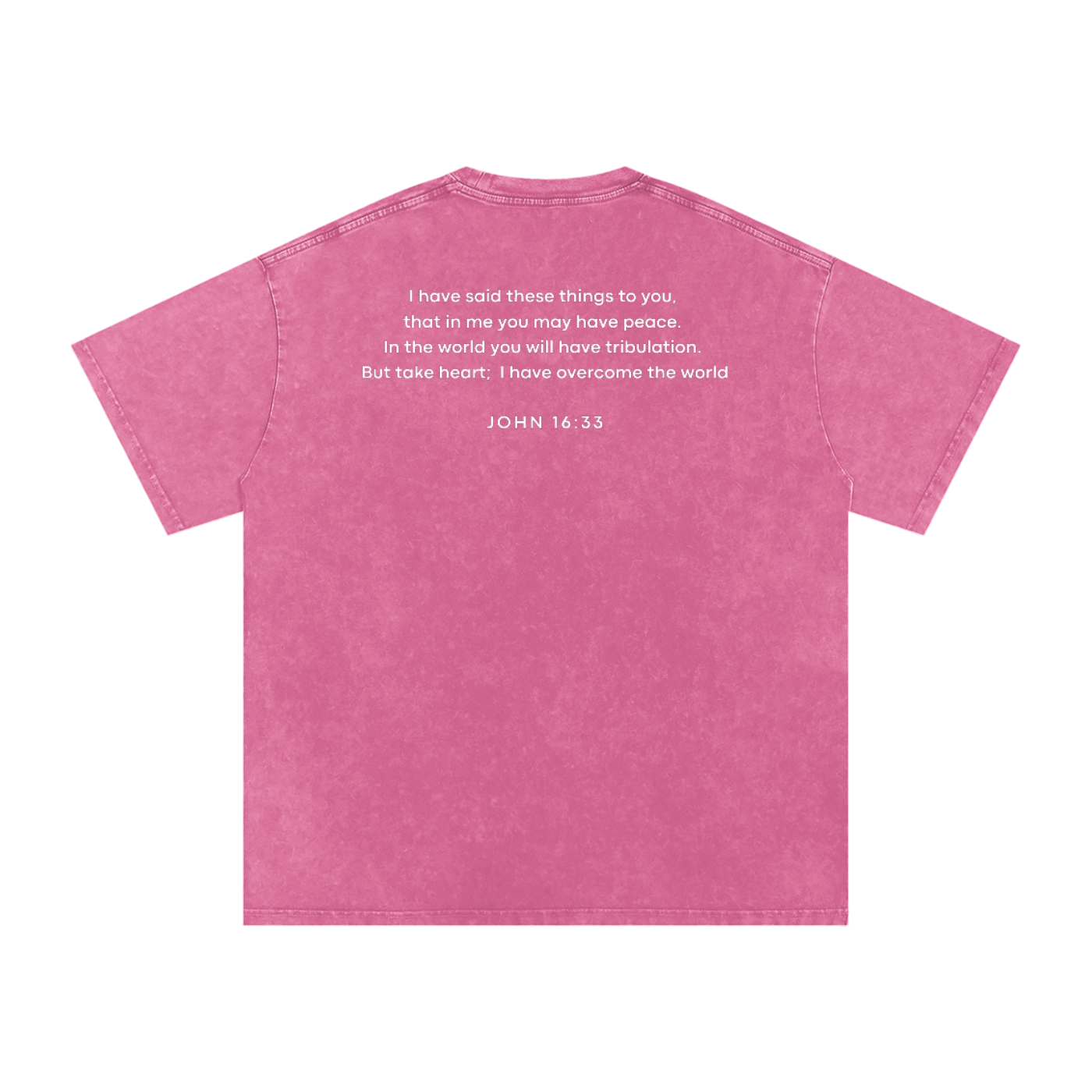 NAGPY Snow Washed Oversized Cotton T-Shirt
