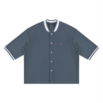 NAGPY Unisex Boxy Heavyweight Baseball Jersey