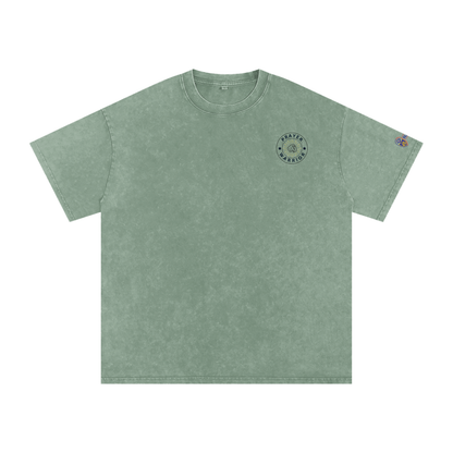 NAGPY Snow Washed Oversized Cotton T-Shirt